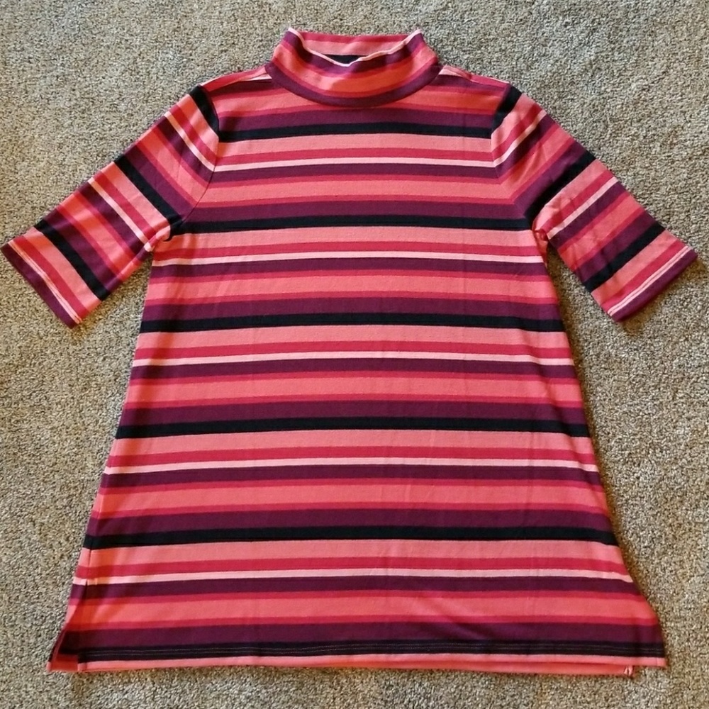 LOFT flowy striped top